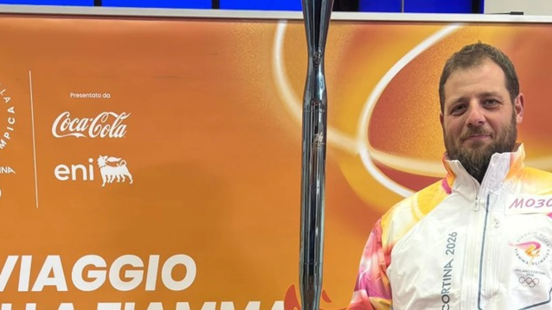 Un isernino tra i tedofori di Milano Cortina 2026: Alessandro Matticoli porta la Fiaccola Olimpica e i valori dello sport nella vita e nel lavoro